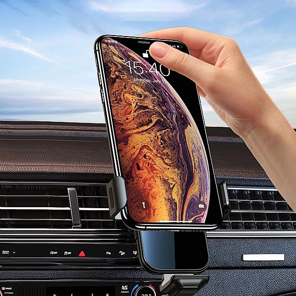 Choetech ładowarka indukcyjna z uchwytem + magnetyczne końcówki czarny