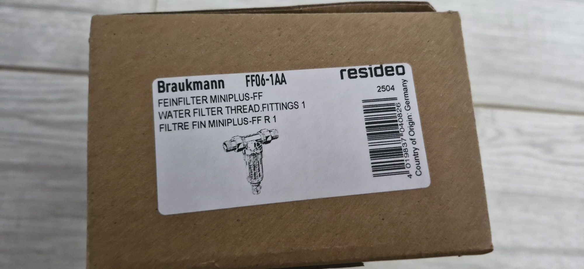 Filtr wody Resideo Honeywell FF06-1AA gwint 1"