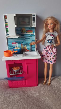 lalka Barbie + kuchnia