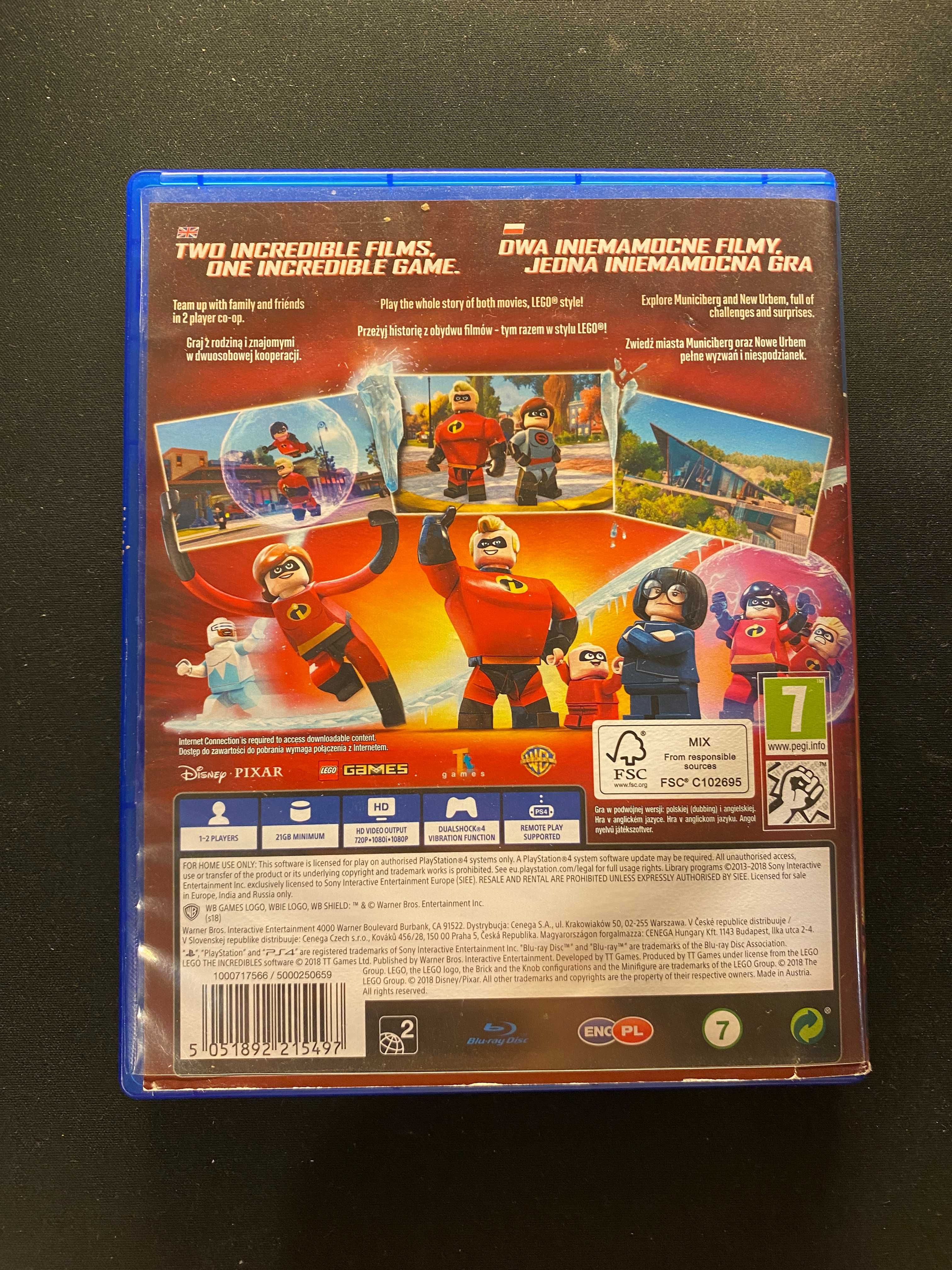 Lego Iniemamocni PS4