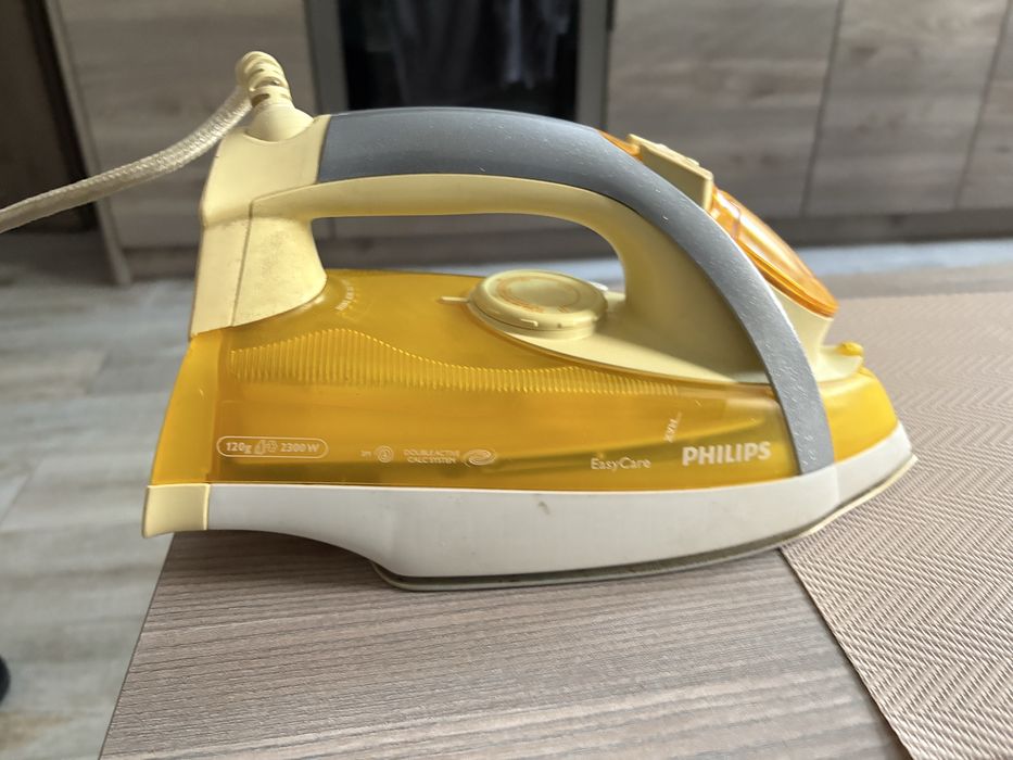 Żelazko philips żółte