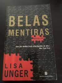 Livro Belas Mentiras, de Lisa Unger