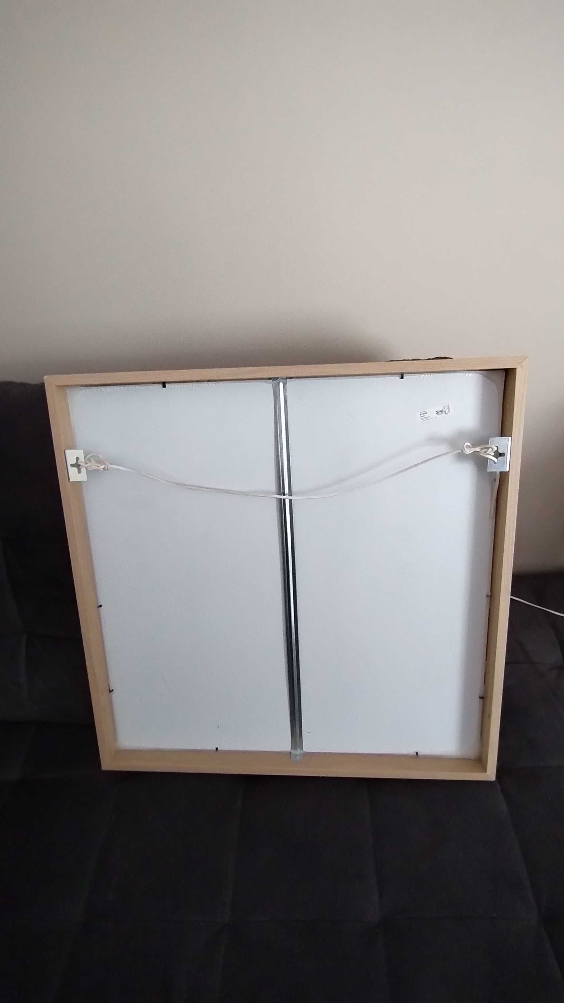 lustro wiszące ścienne Ikea stave 70 na 70 cm
