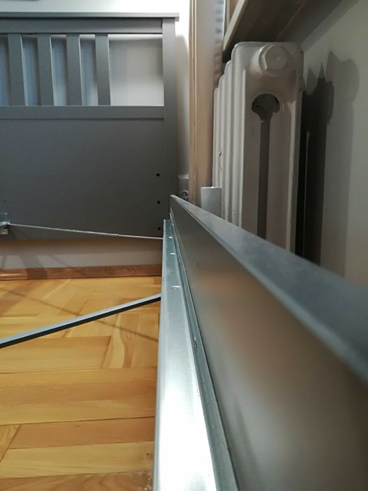 Łóżko HEMNES, 160x200 cm, szare, używane, stan bdb