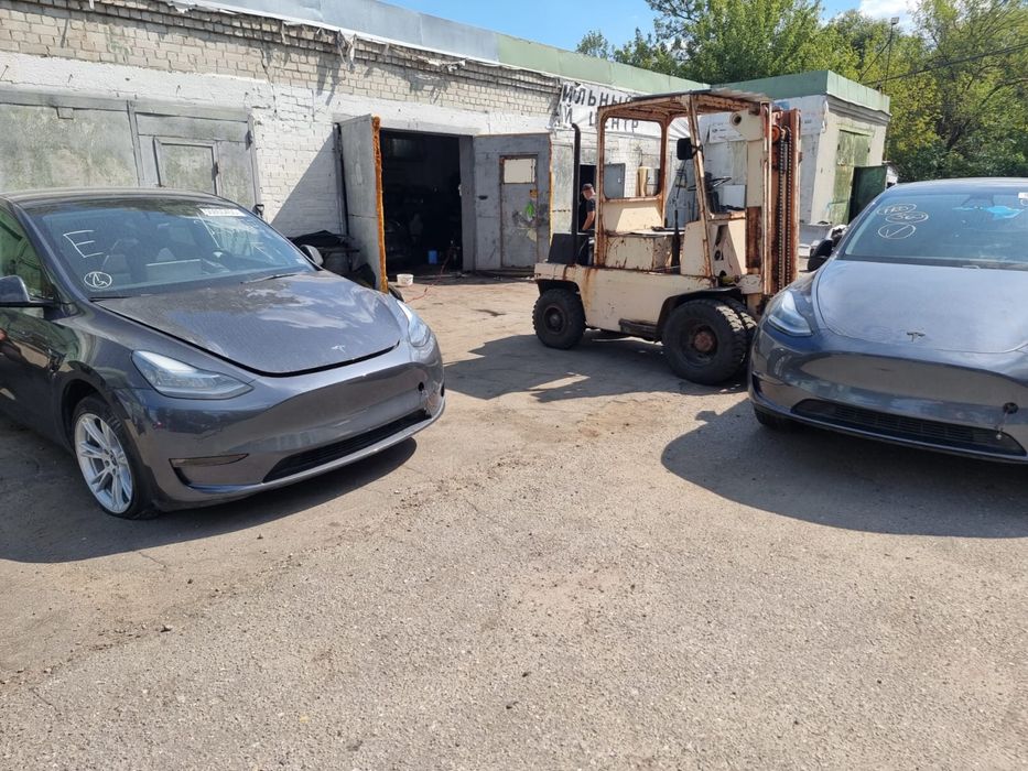 Разборка Tesla model Y 3