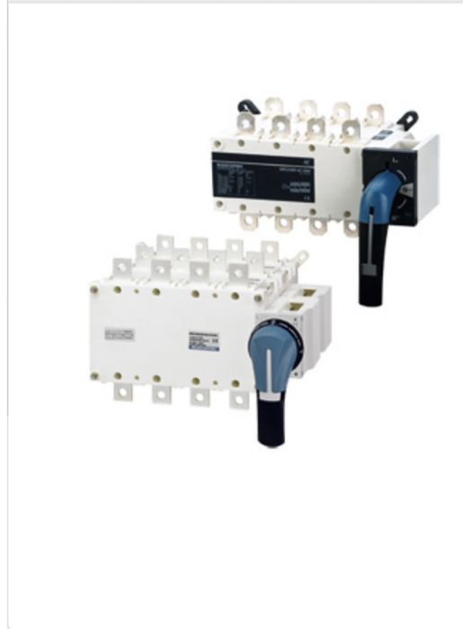 Перекидные рубильники (реверсивные) Socomec Sircover 125A-630A