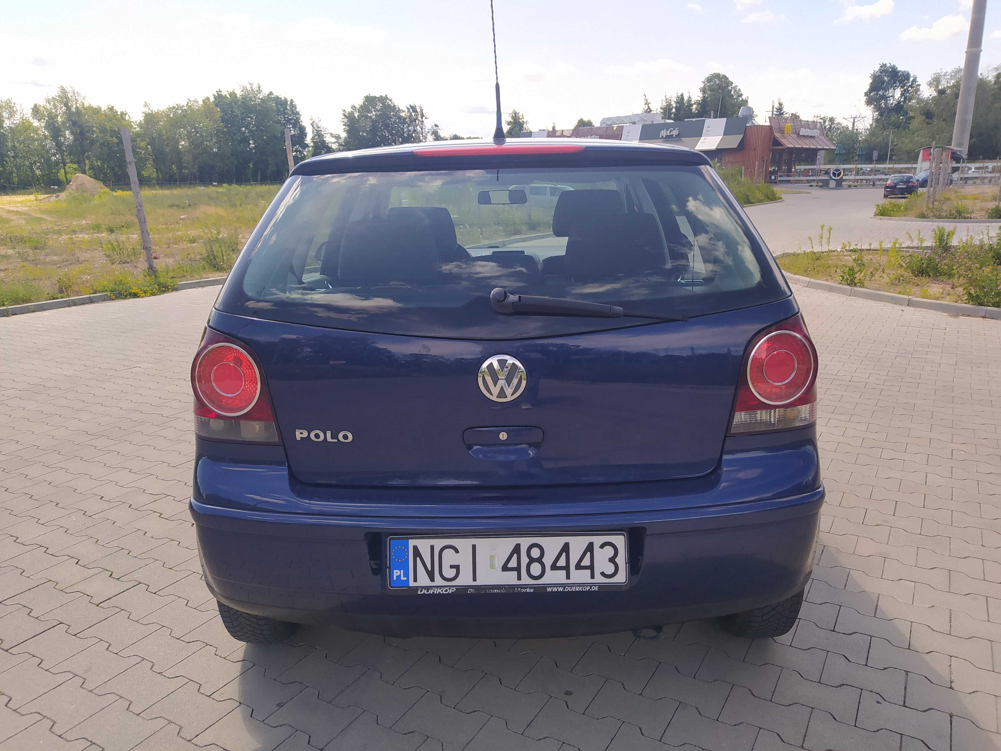 Volkswagen Polo 2006r. 5D Klima, Niski przebieg, sprowadzony z Niemiec