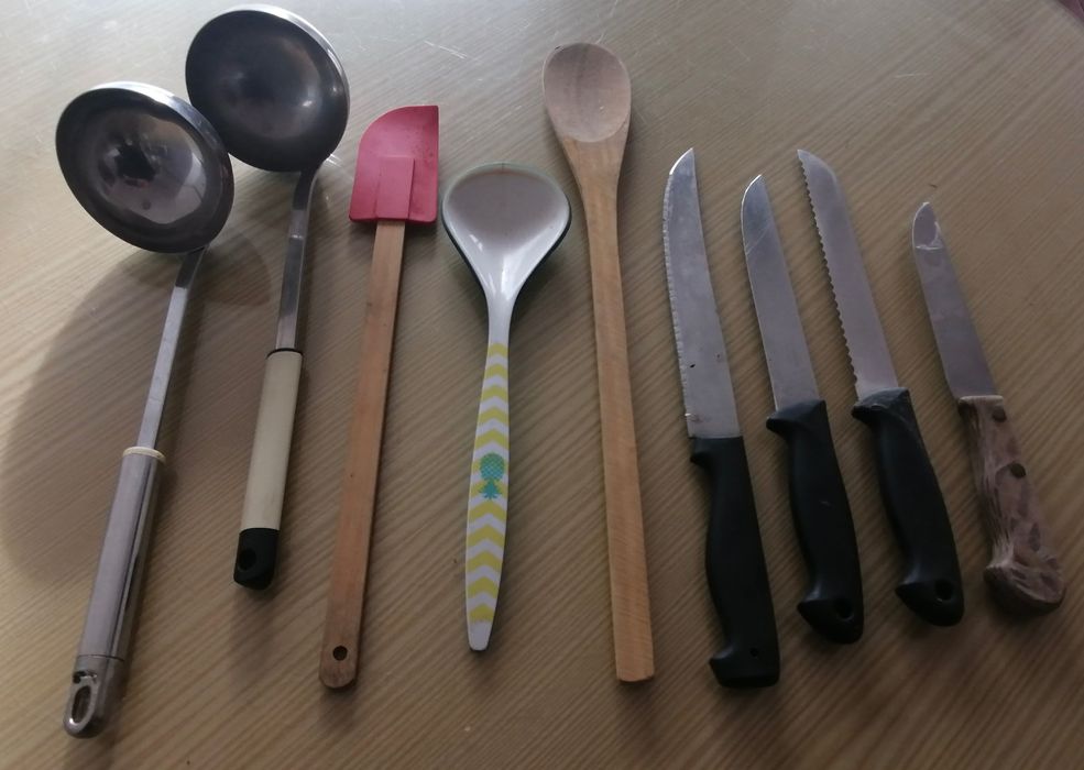 conjunto de talheres grandes