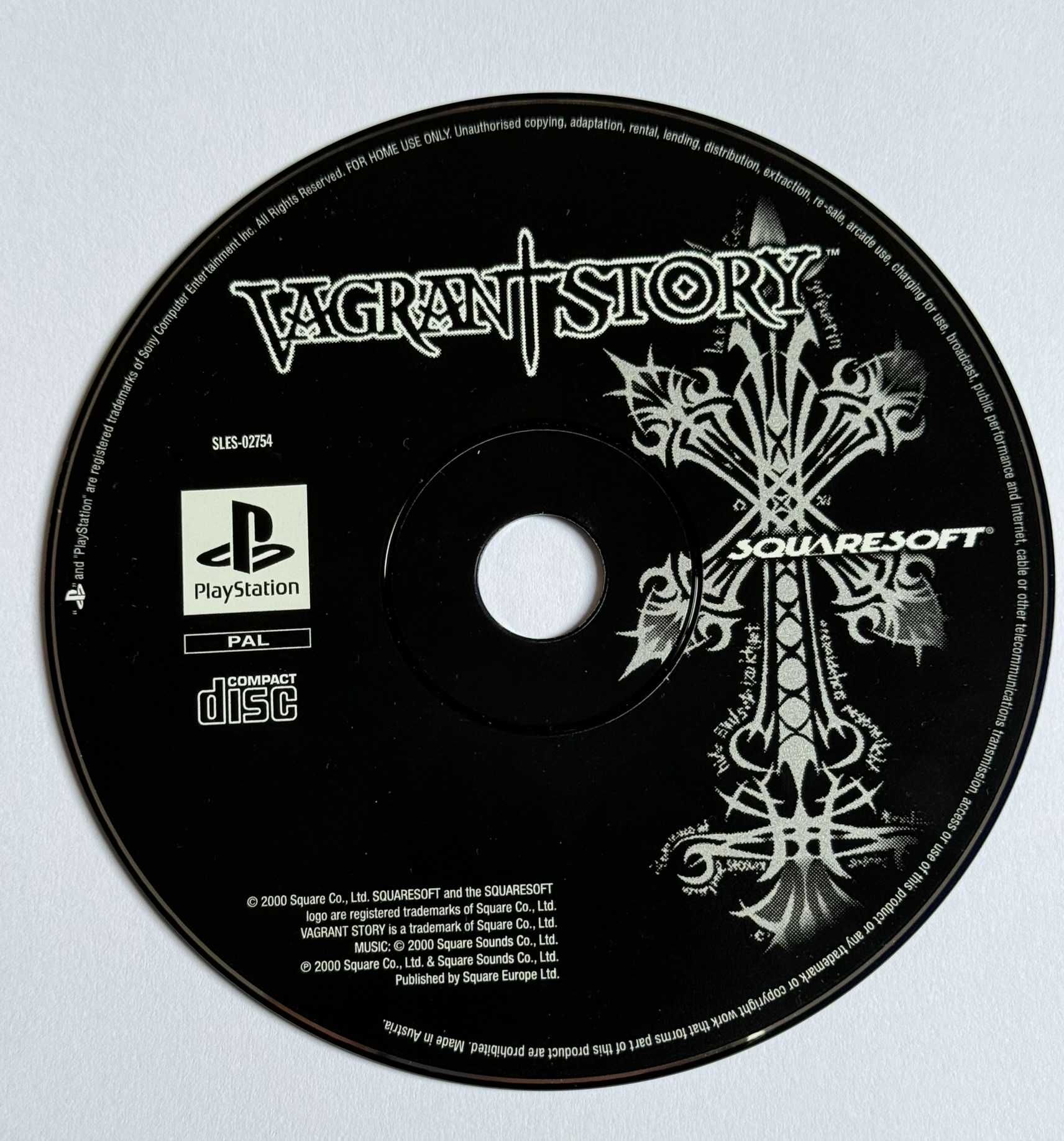 Vagrant Story PS1 PSX - Ang