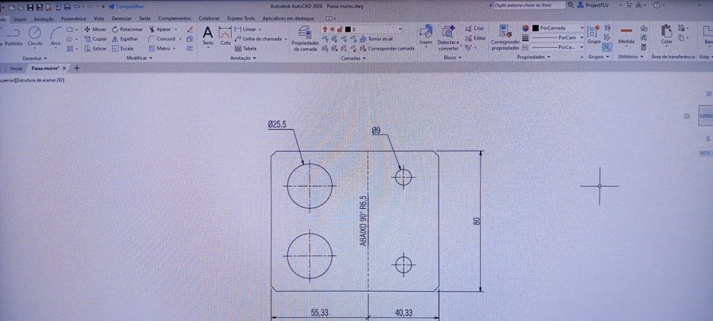 Desenhador técnico inventor e autocad