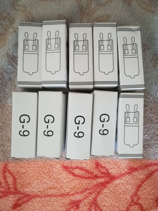 10 Lâmpadas g9 40w