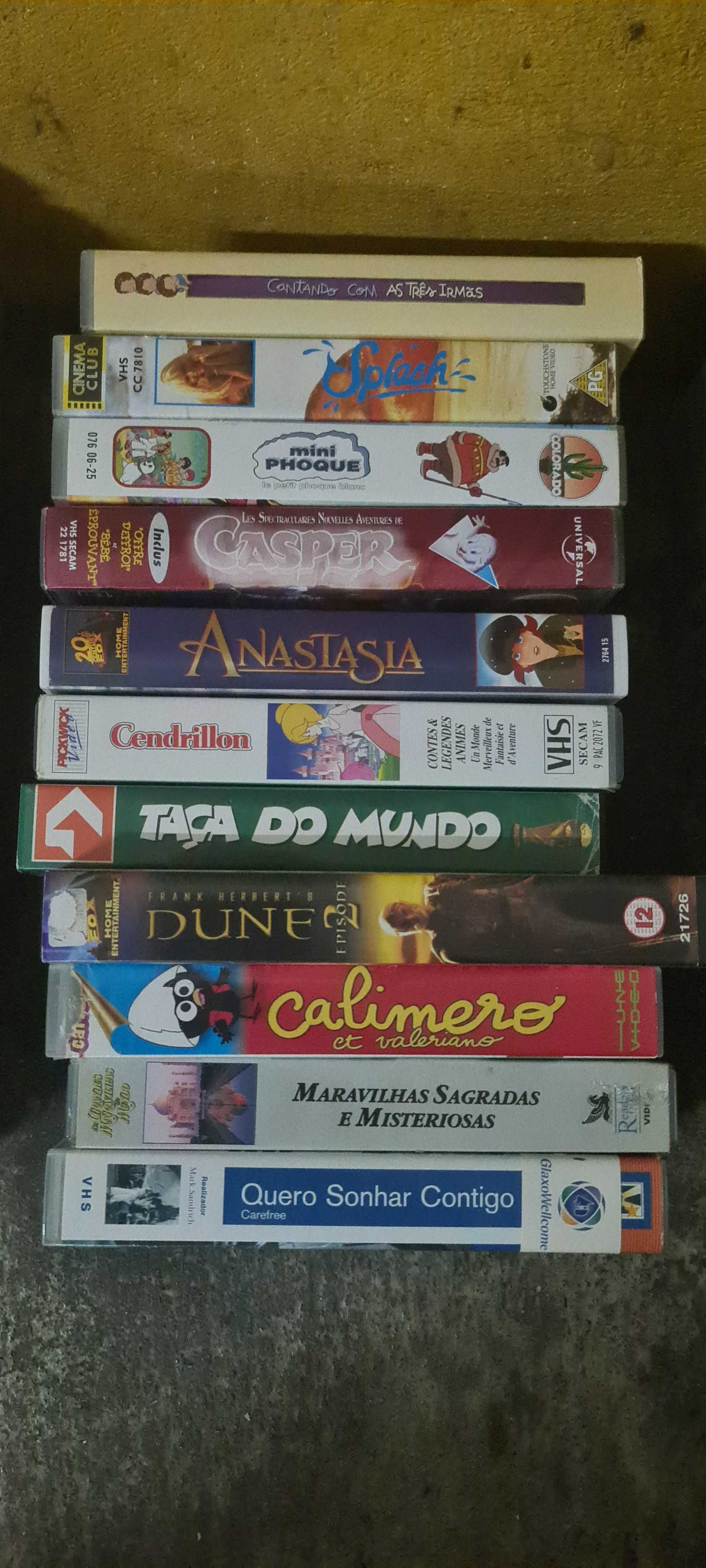 Lote mais de 140 vhs