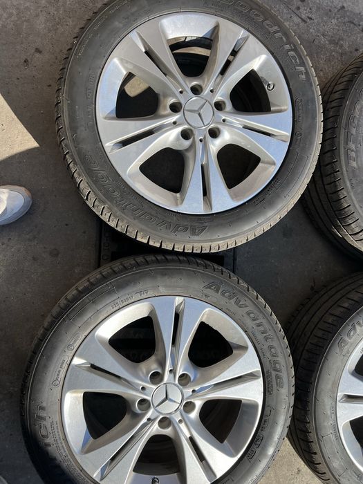 Alufelgi Mercedes w212 225/50/17 opony 2024r!