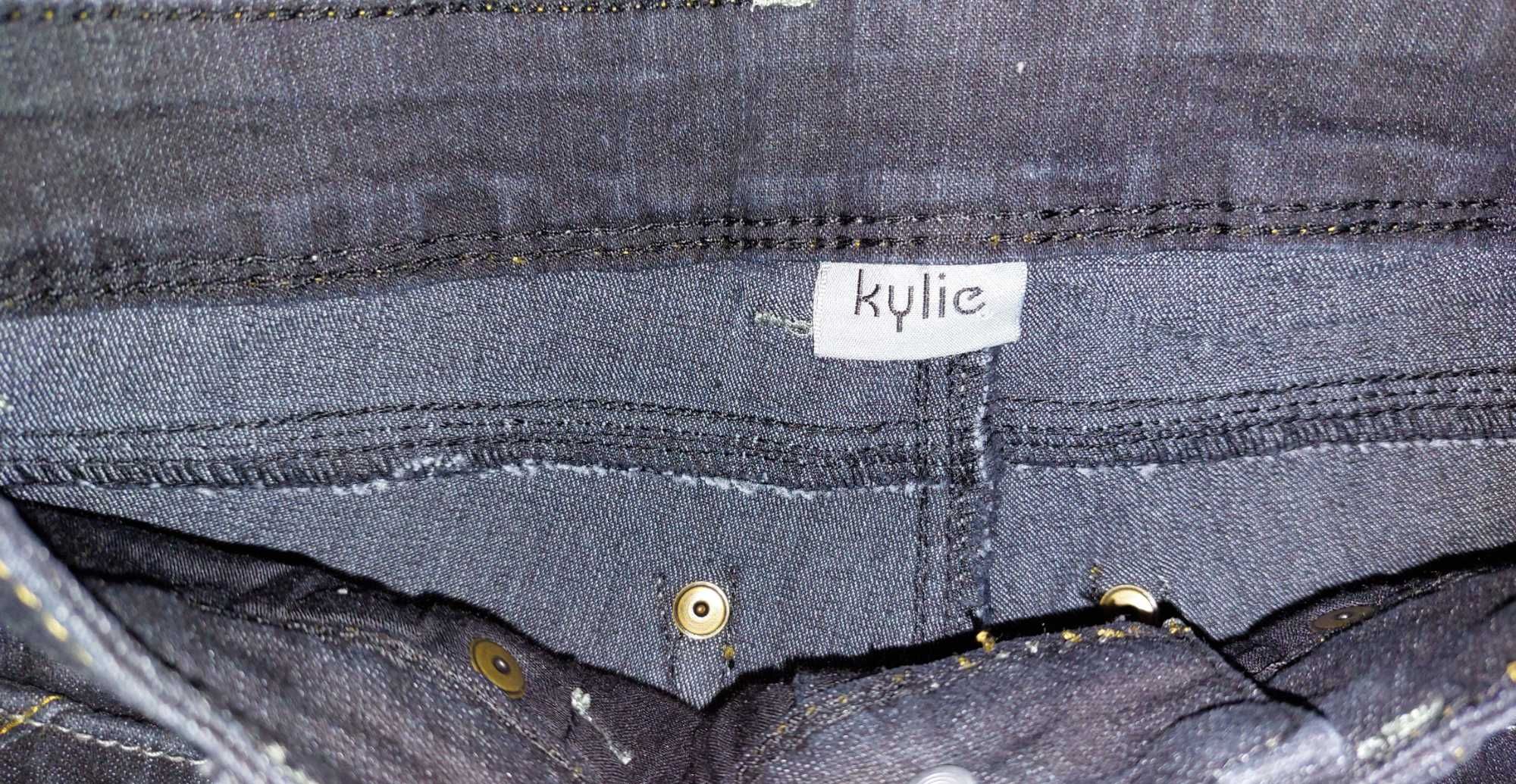 Kylie, Spodnie jeansowe dla dziewczynki, rozmiar 140