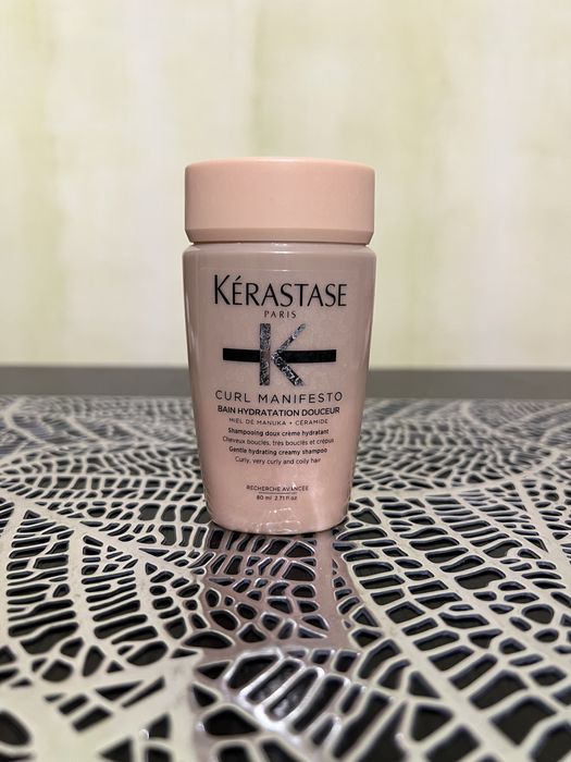 Шампунь kerastase curl manifesto bain hydratation douceur 80 ml