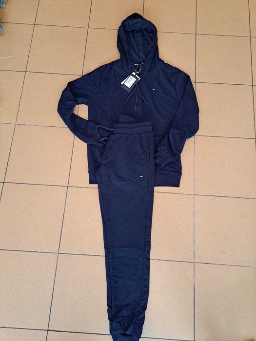 Komplety dresu męskie Tommy Hilfiger komplet dres maly znaczek Premium