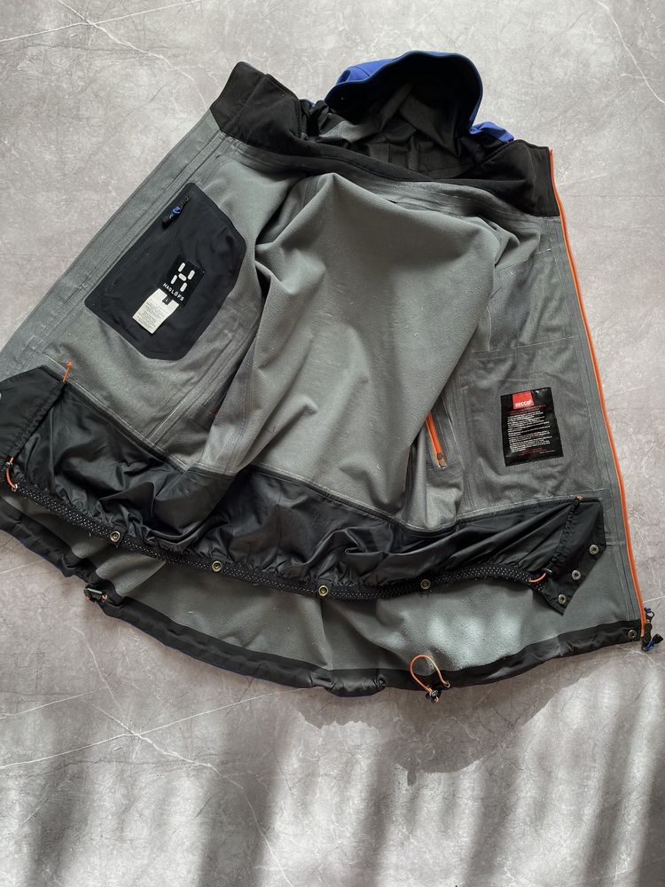 Мужская ветровка Haglofs gore tex softshell.