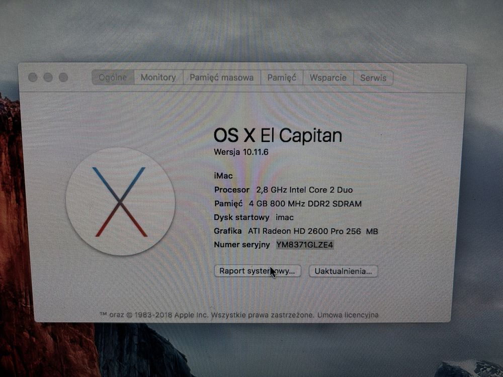 iMAC 2008   24cale