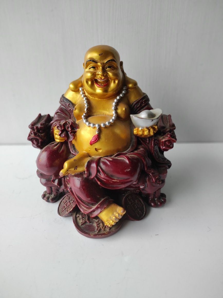 Usmiechniety Budda. Figurka, rzeźba, Chiny