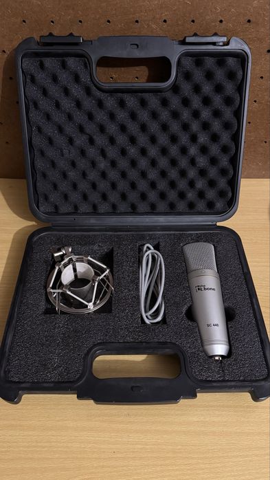 Microfone Shure Prologue 12L + T.Bone SC 440