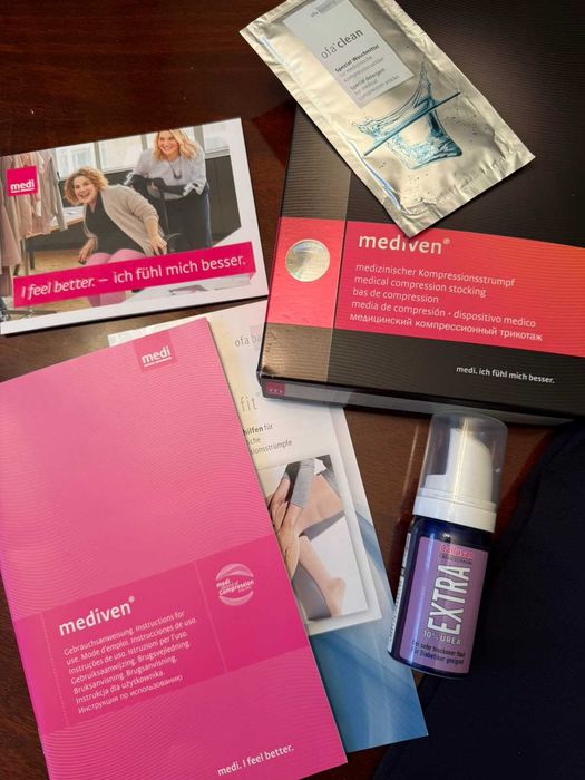 Новые Чулки компрессионные mediven 2 класс, Medi р-р32(наш 46).