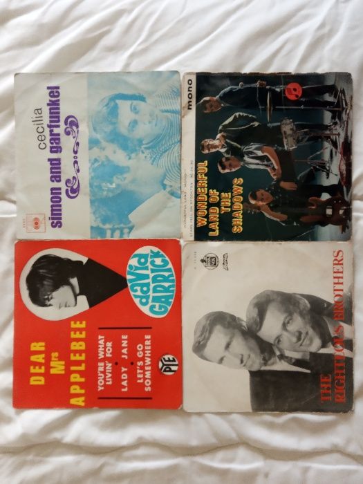 Lote Vinil/45 rpm/Anos 60/70
