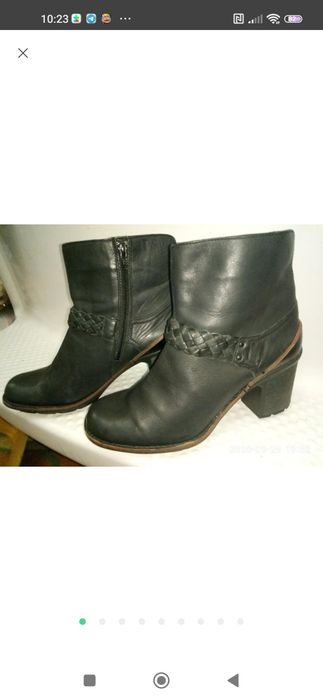 Фірмові ботинки 42р натуральна шкіра