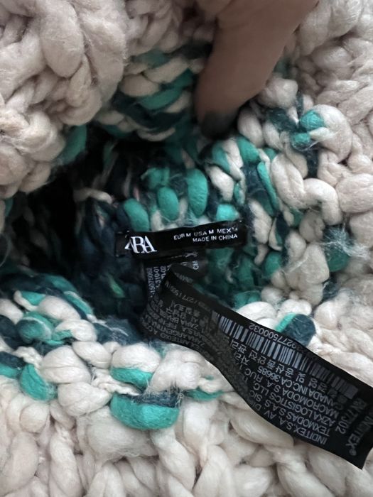 Жіноча тепла шапка і шарф Zara m розмір