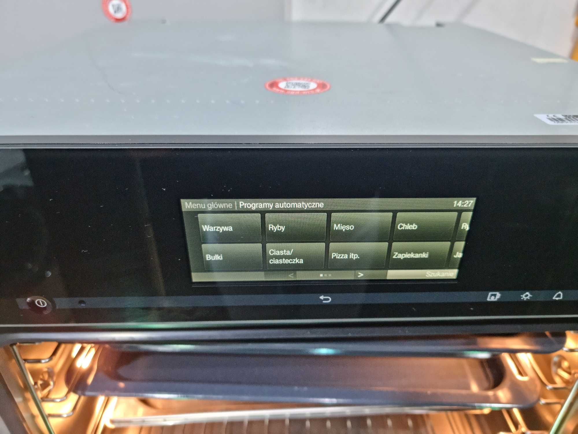 Piekarnik 2w1. Piekarnik konwekcyjno-parowy Miele DGC 6800 XL. Poj.48L