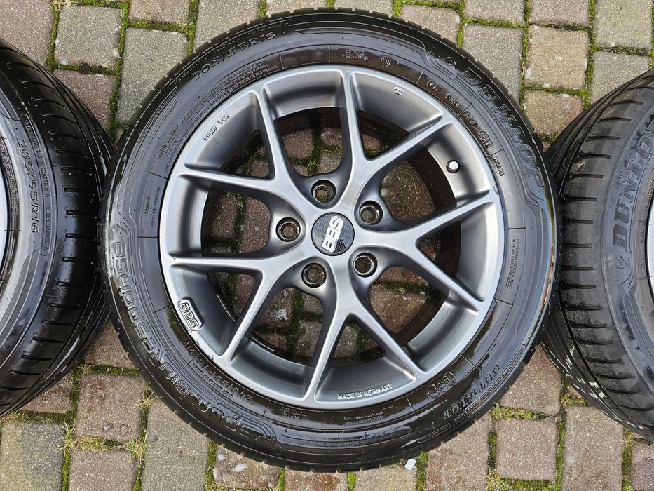 Alufelgi BMW 16cali BBS 7JX16H2 ET36 5x120 205/55/16 Lato