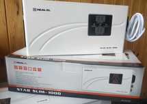 Стабилизатор напряжения 220в газового котла 1кВт! Real-El Stab Slim