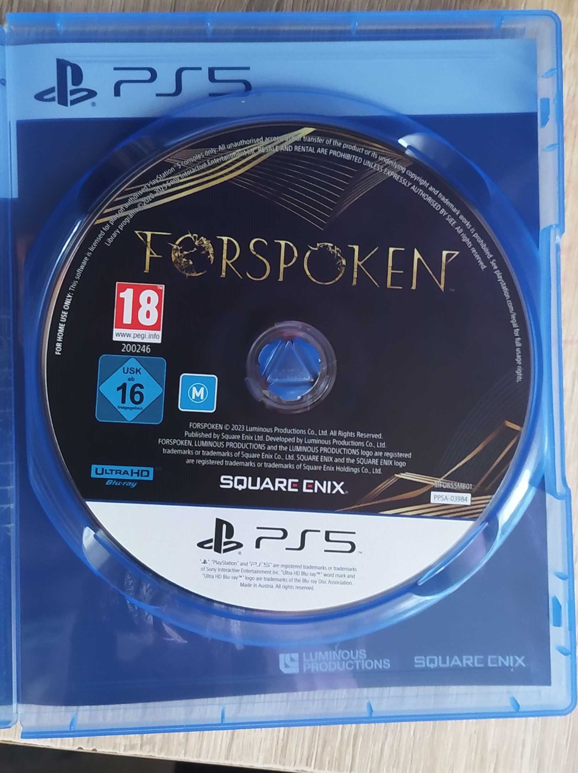 Forespoken Playstation 5 PS5 + Digital deluxe upgrade