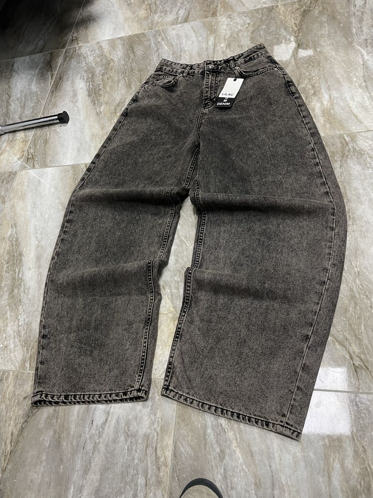 Широкі нові джинси rap pants y2k fade wash широкие штаны реп big boy