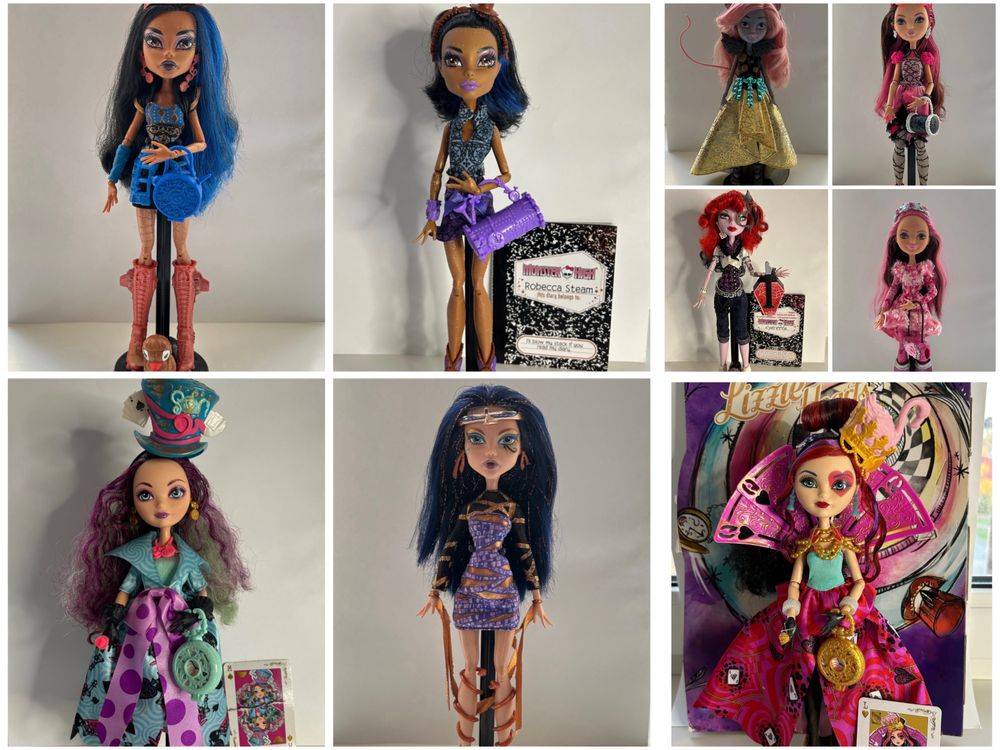 монстер хай эвер афтер хай лиззи хартс оперетта робекка, monster high