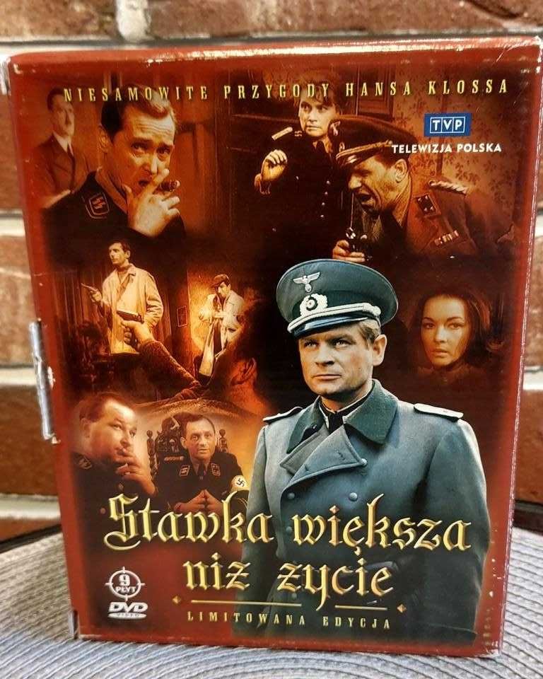 Hans Kloss - Stawka większa niż życie 9 płyt DVD Wersja limitowana