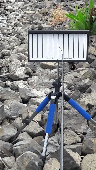 Tablica podświetlana - sygnalizacyjna do feedera- drgająca szczytówka