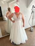 Suknia ślubna gorsetowa plus size