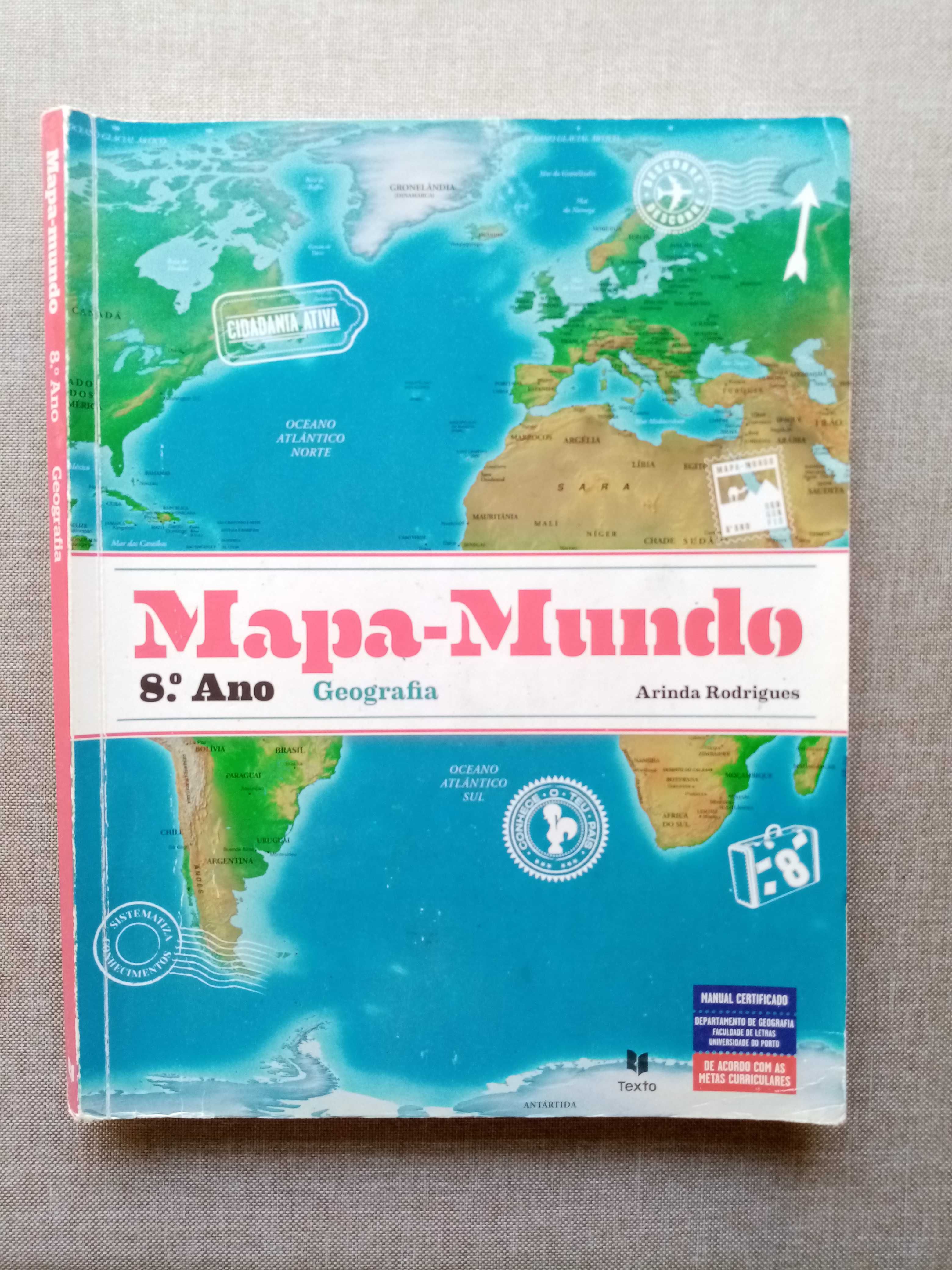 Manual de Geografia 8º ano- "Mapa-Mundo"