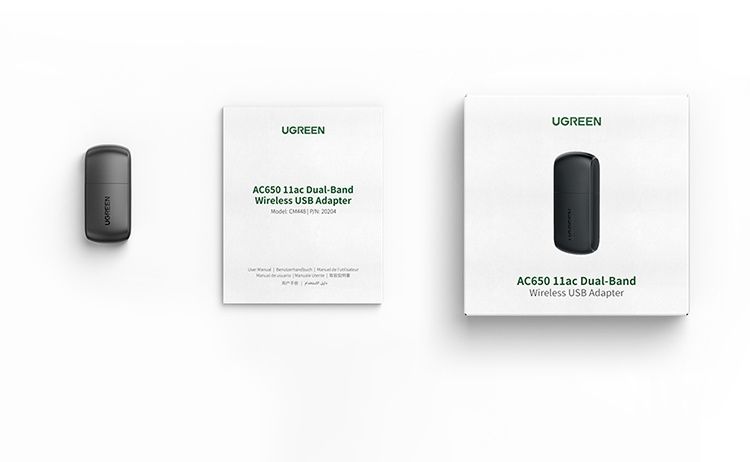 Ugreen WI FI адаптер AC650