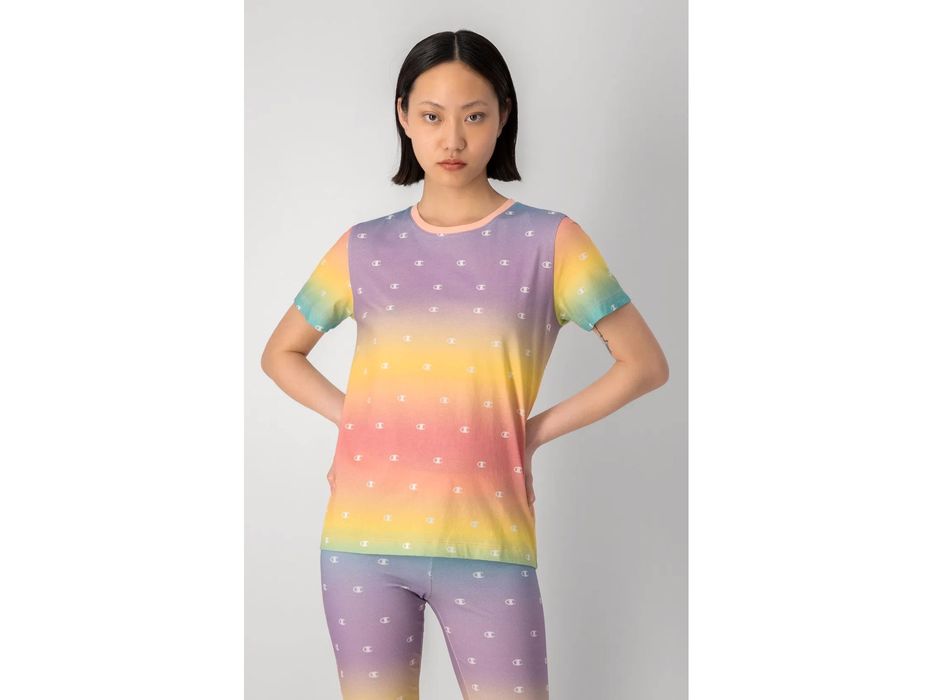 T-shirt multicolor logo CHAMPION XL