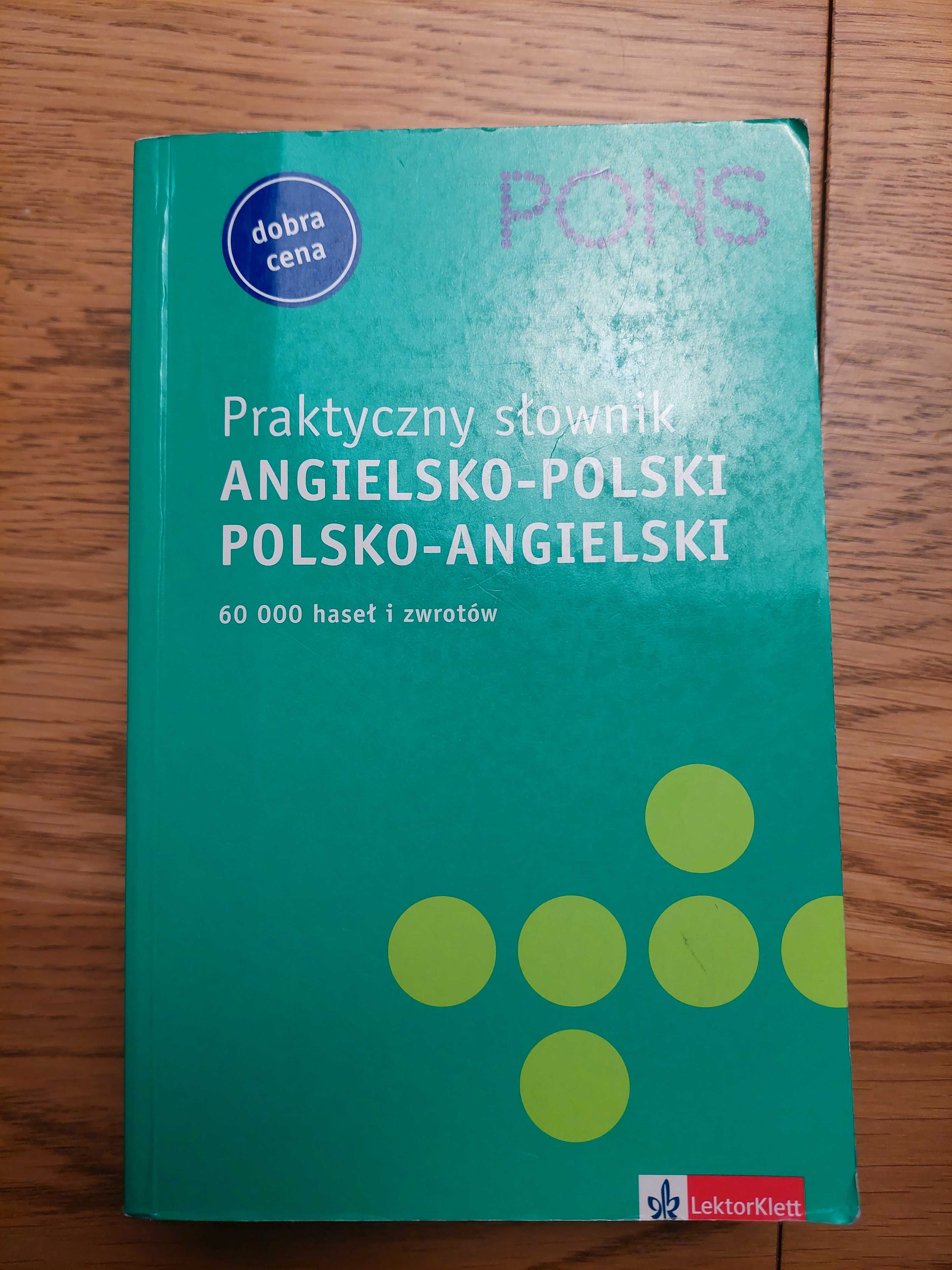 Pons Praktyczny słownik angielsko-polski polsko-angielski 60000 haseł