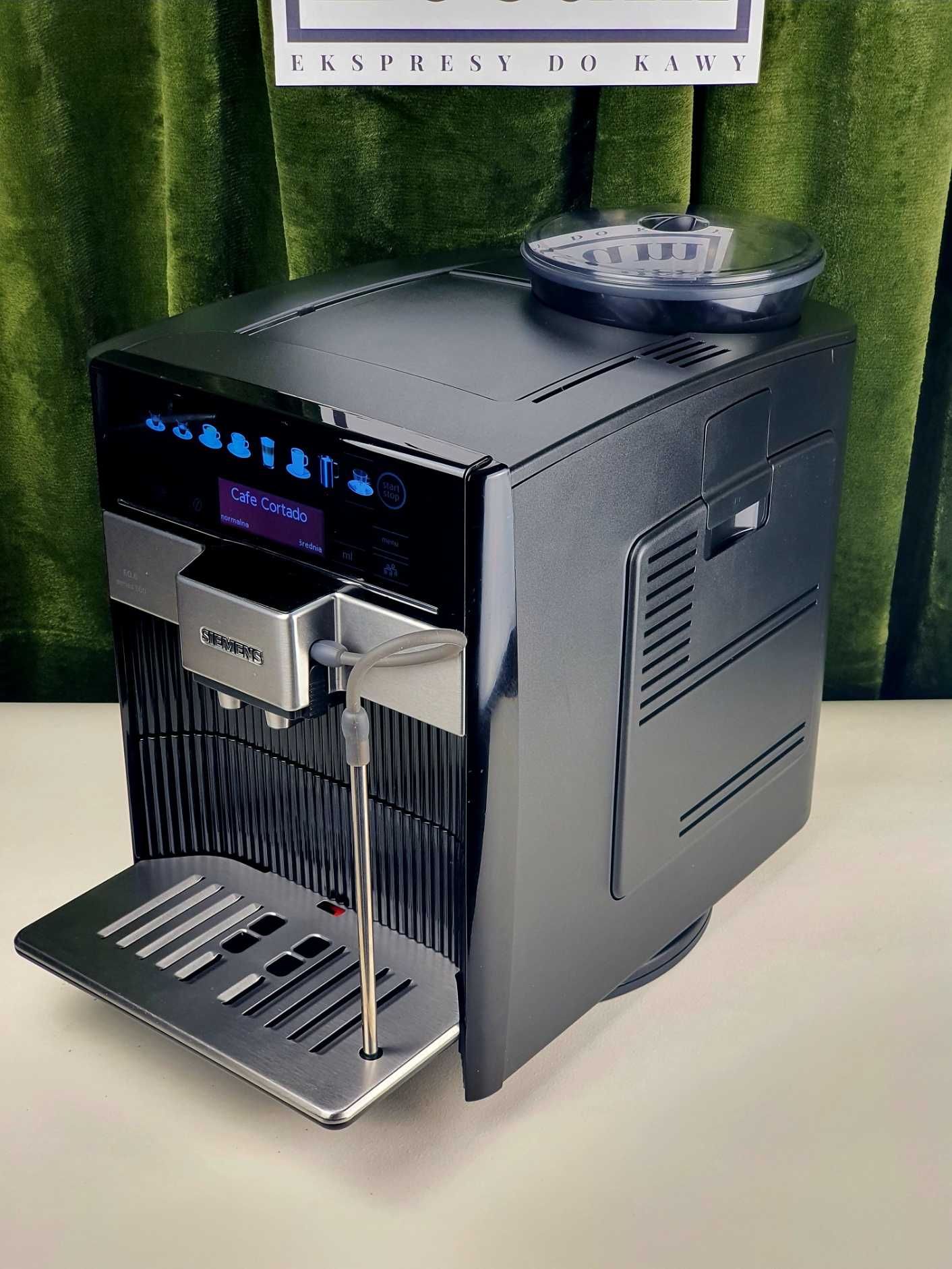 Poekspozycyjny! Siemens EQ.6 S500 Z gwarancją i Kubkiem termicznym!