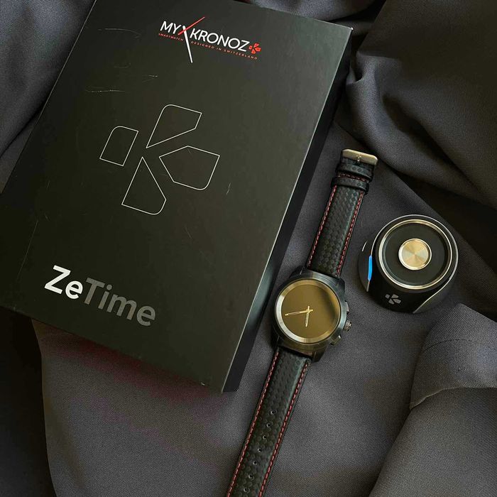 Смарт-годинник MyKronoz ZeTime Elite Hybrid/ Вологозахист 5 АТМ з США