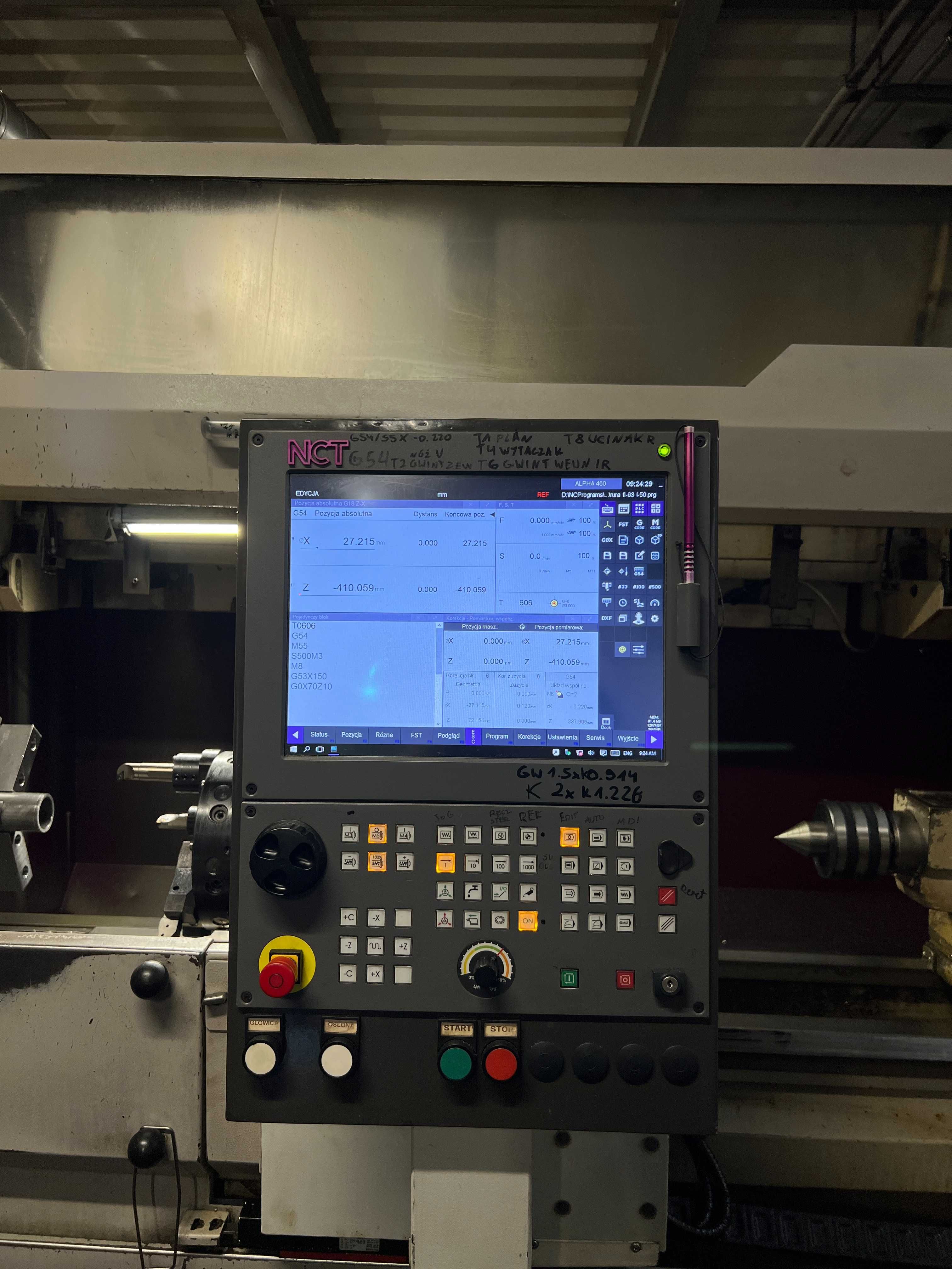 Tokarka CNC Harrison Alpha 460 plus