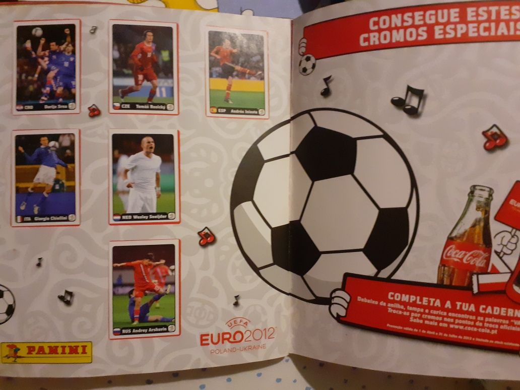 Coleção Cromos Euro 2012