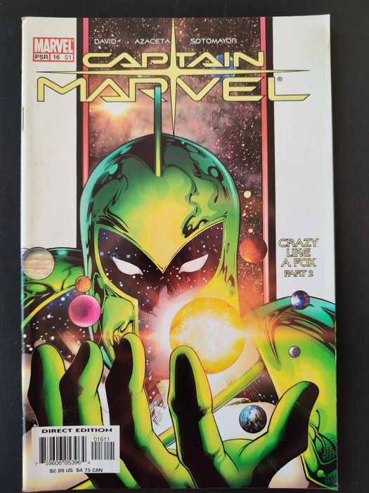 Marvel Comics USA Capitain Marvel Revistas Originais 1996 Importadas!