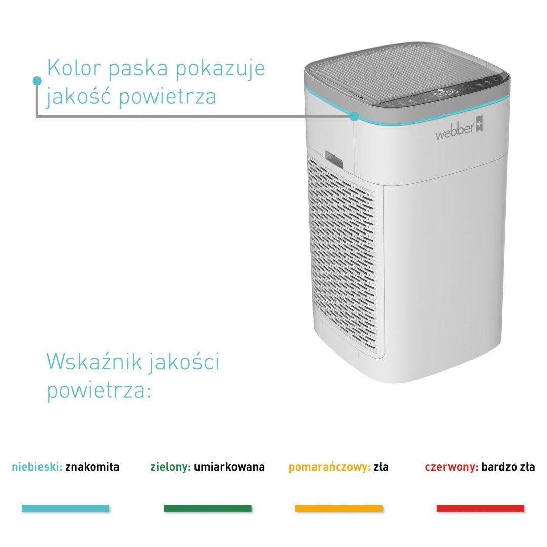 Oczyszczacz powietrza WEBBER AP9800