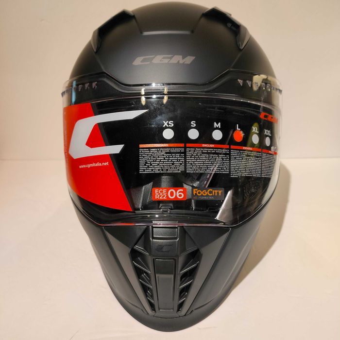 Capacete CGM integral c/película anti-embaciamento mota scooter novo