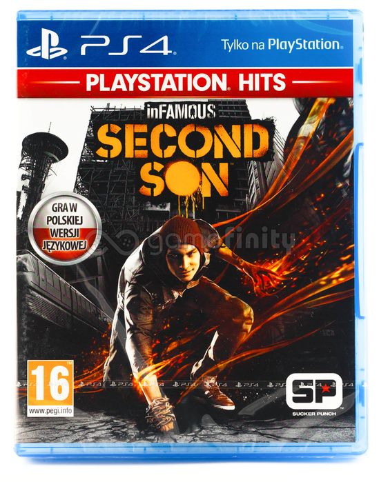 inFamous: Second Son HITS PL (PS4) Gra nowa w folii