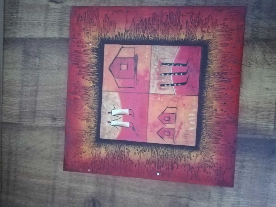 Tryptyk obraz obrazy - motyw afrykański